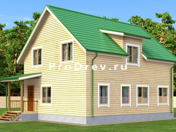 Двухэтажный проект 8х10 м