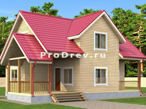 Двухэтажный проект 8х10 м