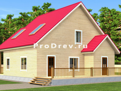 Дом из бруса 10х11 "Генерал"