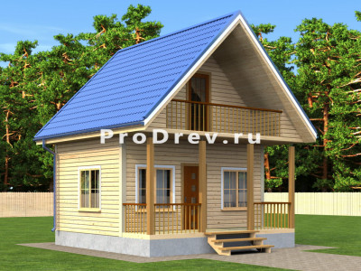 Дом из бруса 6х6 "Леград"