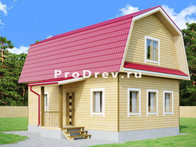 Дом из бруса 6х9 "Арнольд"