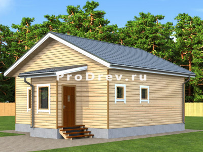 Дом из бруса 8х8 "Джерард"