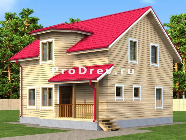 Двухэтажный проект 8х11,5 м