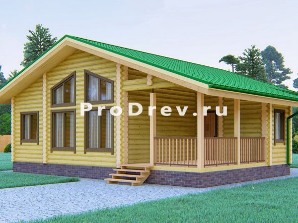 Двухэтажный проект 10х10 м