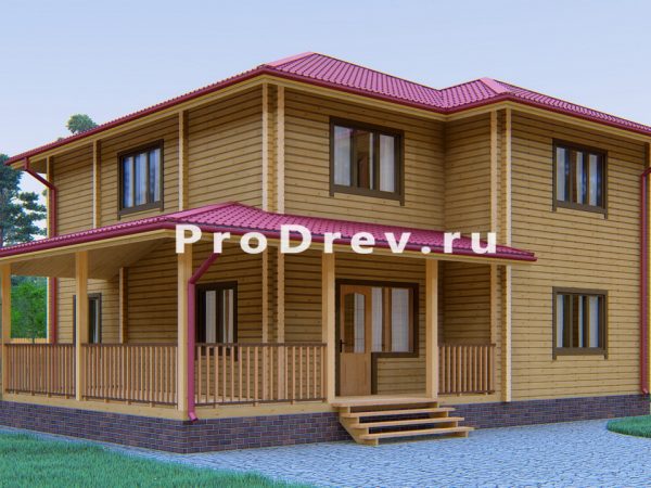 Полутораэтажный проект 10х15 м